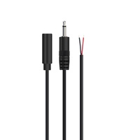 Câble audio auxiliaire à extrémité à souder mono stéréo TRS TRRS à 4 pôles 3.5mm mâle à extrémité ouverte fil nu