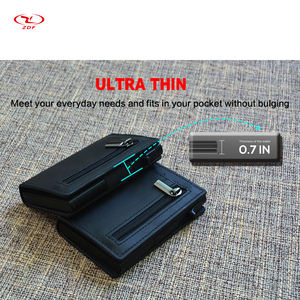 Proveedor de Carteras con Bloqueo NFC <span class=keywords><strong>ZDF</strong></span> 13.56MHz, Protección de Tarjetas de Membresía con Blindaje NFC, Cartera de Protección de Información Personal - Product Image 5