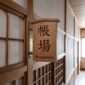 Proveedor de Señalización Interior Personalizada para Hoteles <span class=keywords><strong>Onsen</strong></span> <span class=keywords><strong>Japoneses</strong></span>, Diseño y Fabricación de Placas de Madera para Recepción de Spa, <span class=keywords><strong>Baños</strong></span> y Dirección de Habitaciones - Product Image 5