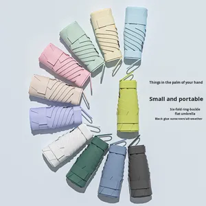 ร่มพับหกตอนแบบด้ามจับสแนป รุ่นใหม่ - ร่มพกพาสะดวก ใช้ได้ทุกสภาพอากาศ ทั้งวันแดดและวันฝน - Product Image 4