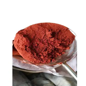 Pigmento rojo óxido de hierro para colorante y protección de pintura
