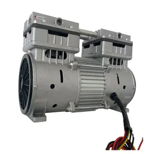 220V noiseless air compressor 100L silent oil-free air compressor head for dental equipment