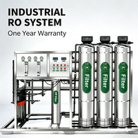 SUNHO 500LPH 1000L/heure Machine de Traitement d'Eau Potable Durable par Osmose Inverse et Filtration