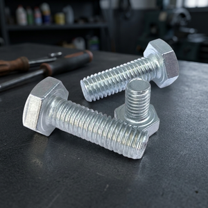 Pernos y Tuercas Hexagonales de Acero M6 con Recubrimiento de Zinc Pesado A325, Sistema Métrico - Product Image 4