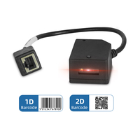 Module de lecteur de codes-barres intégré OEM RS232 USB 1D 2D QR Code, moteur de lecture à montage fixe pour système de point de vente et kiosque de distribution automatique