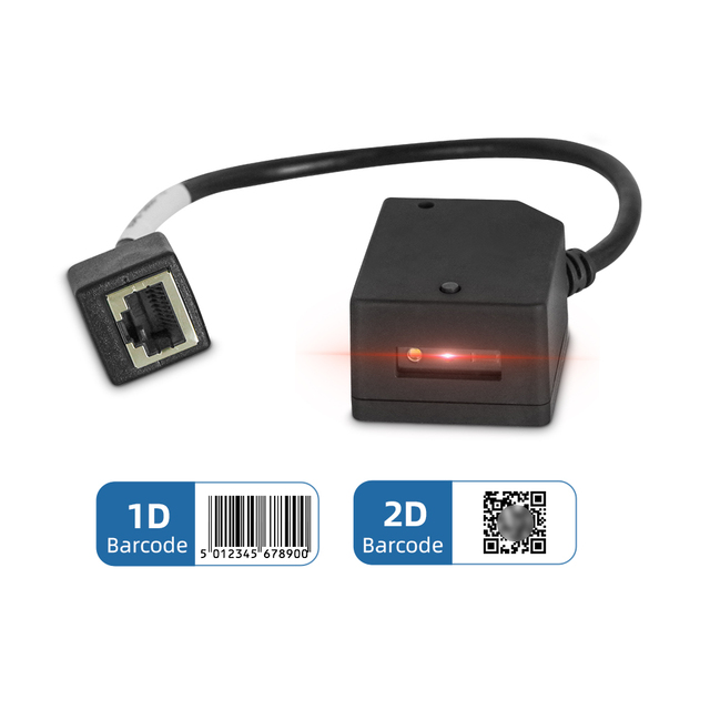 OEM RS232 USB Embedded Barcode Scanner Module 1D 2D QR Code Reader Fix Mount Scan Engine for Vending Kiosk POS System