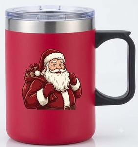 Christmas Customization Luxury High-End Double-Layer Stainless Steel American Coffee Cup, <b>Portable</b> <b>Vacuum</b> Insulated Tumbler - Product Image 5
