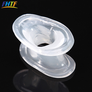 Weiche wasch bare Keuschheit sband männliche Scrotal Fesseln Cock Rings verzögerte Ejakulation ringe Sexspielzeug - Product Image 4