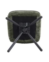 Fauteuils de salle à manger en tissu rembourré avec pieds en métal, design simple, pour restaurant, maison et cuisine - Vente en gros