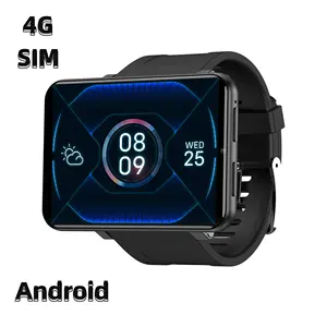 Reloj inteligente gps lte 4g nfc lte Gps DM100 Project SDK OEM light Custom with Camera oled Best 4g Smartwatch Phone Android