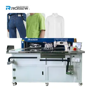 China Supplier New Type GC-AT-7300A-2 Full Automatic Pocket Sewing Machine For Pocket Attaching Machine