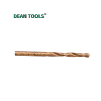 Jeu de forets TCT anti-étincelles de qualité professionnelle industrielle, tige droite de 8 mm pour le perçage du métal