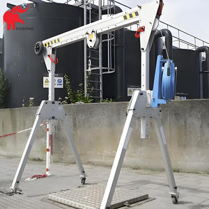 Gru a Portale Portatile da Esterno a Buon Prezzo, 200 kg 500 kg 1000 kg 1 Tonnellata 2 Tonnellate 3 Tonnellate, Gru a Portale in Alluminio in Vendita - Product Image 3
