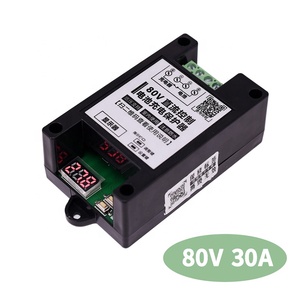 DC5-80v 30A kurşun-asit pil şarj kontrol koruma levhası anahtarı 12v 24v otomatik şarj otomatik güç kapalı kontrol - Product Image 2