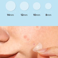 Patch d'acné PE d'huile essentielle hydrocolloïde transparente directe d'usine isolation faciale organique personnalisée pour les patchs de bouton d'acné
