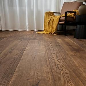 Pavimento in Legno Ingegnerizzato con Struttura Multistrato in Impiallacciatura di Rovere Europeo, Spessore 12mm, per Casa e Ufficio - Product Image 5