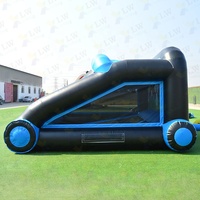 Aire de sport gonflable, Salle de tir à l'arc, Système de jeu interactif IPS, Jeu combiné de fête foraine pour la location événementielle