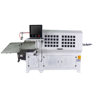 Machine de pliage de fil CNC entièrement automatique avec moteur et moteur PLC pour une production de supports de lampes à haute productivité - Product Image 2