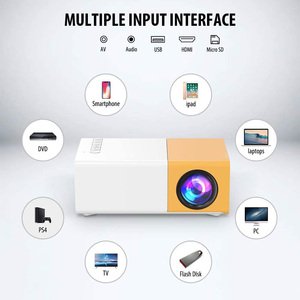 <span class=keywords><strong>Proyector</strong></span> Portátil J9 Full HD 1080P Más Económico YG300 para <span class=keywords><strong>Mini</strong></span> Cine en Casa, Videoproyector <span class=keywords><strong>YG</strong></span> <span class=keywords><strong>300</strong></span> de 1000 Lúmenes con LED para Teléfono - Product Image 6