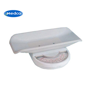 Balance mécanique pour bébé Medco 20 kg avec plateau, portable, usage domestique, rectangulaire, blanche - Product Image 1