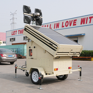 야외 풍력 발전 태양광 타워 모바일 및 효율적인 조명 솔루션 - Product Image 4