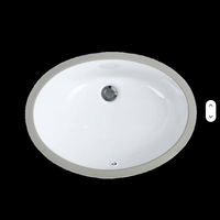 Lavabo carré en céramique à encastrer sous le comptoir, style moderne et minimaliste, vasque en céramique blanche à encastrer sous le comptoir