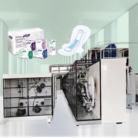 Machine de fabrication de serviettes hygiéniques automatiques à bas prix