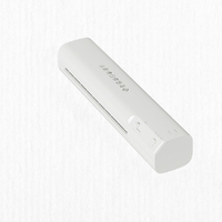 Plastifieuse de bureau portable, plastifieuse rapide et fluide, vitesse de plastification de 350 mm/min, plastifieuse thermique compacte A4 pour documents et photos