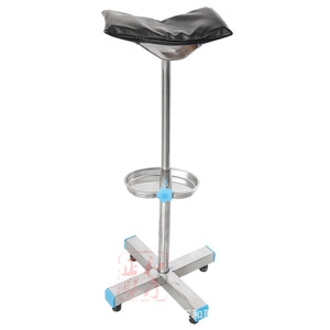 Stainless Steel Footrest 50-80cm Height Adjustable For Hospital Surgical Use - Product Image 2