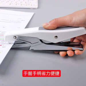 Deli 0329 Handheld Stapler Size 12 Labor Saving Office Study Use 100 Sheets Capacity - Product Image 5