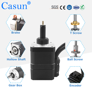 Motor Paso a Paso Híbrido <span class=keywords><strong>Nema</strong></span> <span class=keywords><strong>17</strong></span> de <span class=keywords><strong>Alto</strong></span> <span class=keywords><strong>Torque</strong></span>, 2.5A, 2 Fases, con Encoder, 42x40mm, 550mN.m, 2.75V DC, para Equipos de Examen Médico CNC - Product Image 6