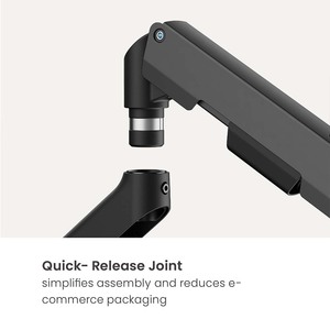 <span class=keywords><strong>Support</strong></span> de moniteur double en acier LDT113-C024E, <span class=keywords><strong>support</strong></span> de montage pour <span class=keywords><strong>PC</strong></span>, 17 à 32 <span class=keywords><strong>pouces</strong></span>, <span class=keywords><strong>support</strong></span> VESA réglable pour deux écrans, noir et blanc - Product Image 4