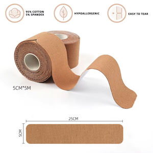 5cm x 25cm pretagliato striscia di cotone elastico nastro atletico di alta qualità kinesiologia nastro nastro kinesiologia per gli atleti terapia fisica - Product Image 6