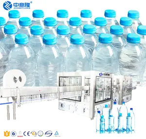 Professional Supplier Automatic Complete Water Filling Line Mineral&pure Water Bottling Plant machines with Factory price