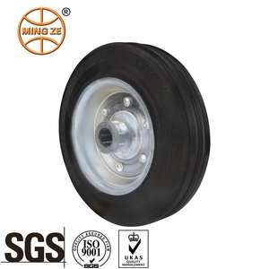 Käufer Agent gesucht <span class=keywords><strong>Heavy</strong></span> <span class=keywords><strong>Duty</strong></span> Commercial Caster Wheel Industrielles schwarzes elastisches Gummistahl-Felgen kernrad für Elektronik für - Product Image 4