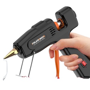 Polanzacconi Hot Melt Glue Gun 11mm 200W Professional Electric With Stand For DIY Repair - Product Image 1