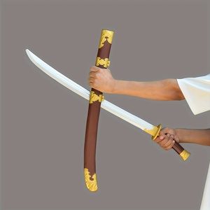 Espada Samurai <span class=keywords><strong>Japonesa</strong></span> de Espuma de Poliuretano de 31.10'' Ligera y Flexible, Venta al por Mayor de Fábrica, Personalización OEM, Estilo Ming - Product Image 2