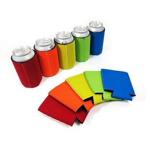 Custom 12Oz 16Oz Feature Coozy Drink Coozies Insulated Blank Slap Cans Custom Logo Neoprene Cola Slim Beer <b>Bottle</b> Can Coolers - Product Image 1