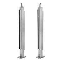 OEM/ODM Barre plate en acier inoxydable SS201/304/316 pour balustrade extérieure en verre, résistante à la rouille, pour villa, jardin, escalier