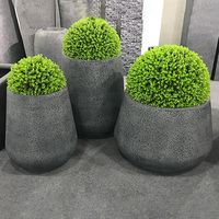 Pot de fleurs suspendu en fibre de verre, style nordique, moderne, minimaliste, écologique, durable, pour la décoration de la maison, de l'hôtel et du jardin