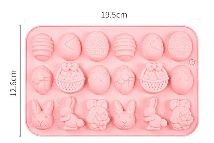 Lapin de Pâques rose