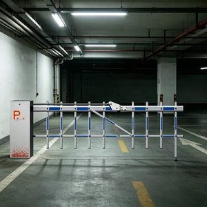 Sistema de Barrera de Seguridad Automática con Motor DC sin Escobillas, Barrera Metálica para Peaje en Estacionamientos - Product Image 2