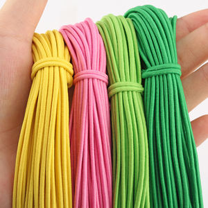 ज़ेक्स फैक्टरी 2.5 मिमी 4 मिमी 6 मिमी 8 मिमी टिकाऊ खिंचाव लोचदार दराज रंग के लिए गोल लोचदार शॉक रस्सी रबर कॉर्ड - Product Image 3