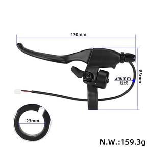 คันเบรกซ้ายสำหรับสกู๊ตเตอร์ไฟฟ้า Kukirin A1 พร้อมกระดิ่ง อะไหล่ทดแทน คันเบรก Kukirin A1 - Product Image 2