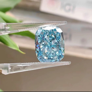 Diamanti Coltivati in Laboratorio Redleaf con Certificato IGI, Taglio Rotondo e Fantasia, Colori Blu HPHT CVD, 1CT 2CT 3CT 4CT 5CT per Creazione di Gioielli - Product Image 3