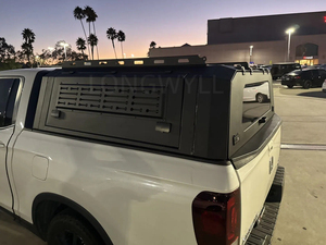 Carcasa de aluminio a medida para camioneta con ventana corrediza, resistente a la oxidación, para <span class=keywords><strong>Honda</strong></span> Ridgeline - Product Image 2