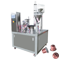 Machine à capsules entièrement automatique pour laboratoire et ligne de production, remplissage et scellage de capsules de café/thé/cacao en poudre