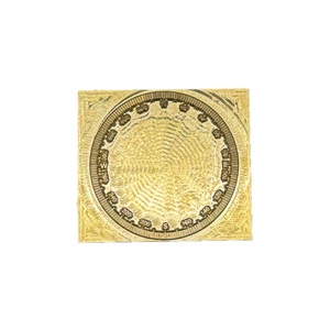 Tampon encreur carré en bois personnalisé avec logo en relief rétro, vente chaude, DIY - Product Image 6