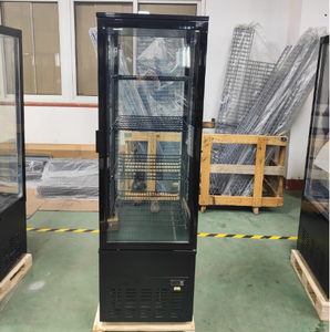 Thương mại bánh hiển thị tủ lạnh đồ uống làm lạnh với 4 mặt kính hiển thị dọc - Product Image 1