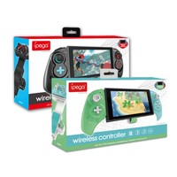 Control Remoto Extensible PG-SW029 con Soporte, Joystick Telescópico para Nintendo Switch/Android/PC/PS3